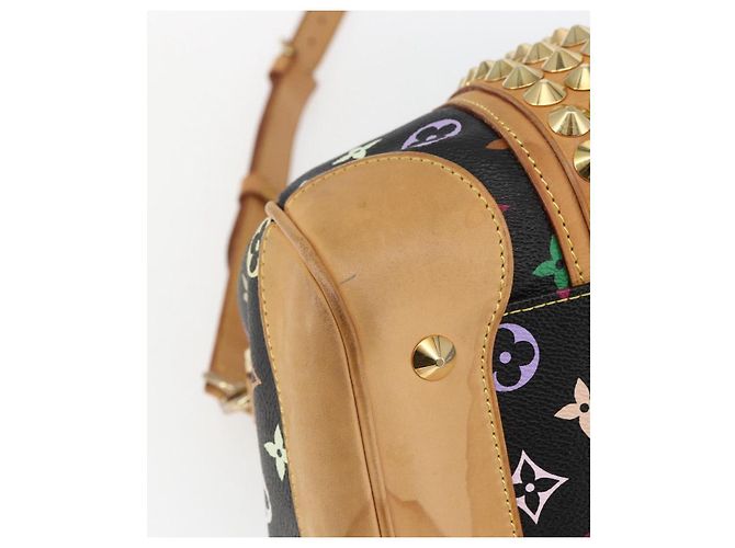 LOUIS VUITTON Monogram Multicolor Courtney MM Bag 2way Black M45642 - vista 13