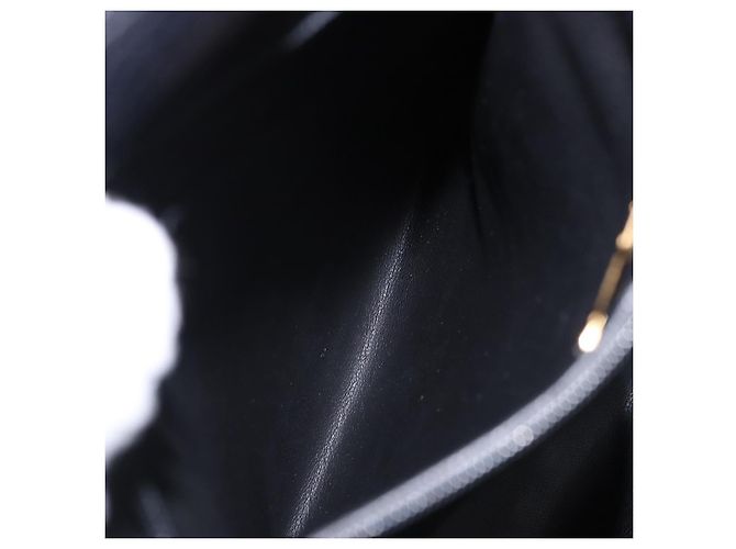Christian Dior Backpack Leather Black Gold Tone - vista 22