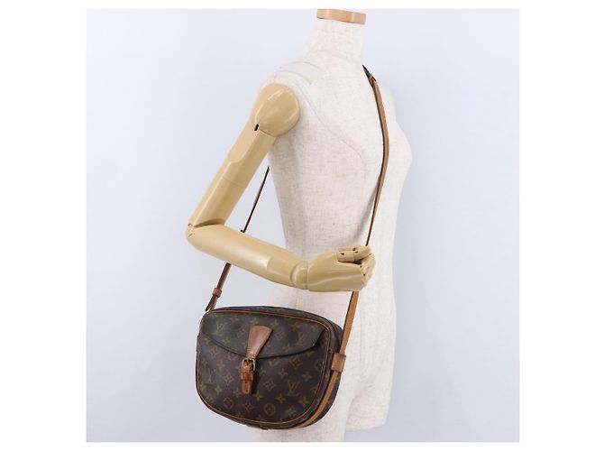 LOUIS VUITTON Monogram Jeune Fille MM Shoulder Bag M51226 LV - vista 26
