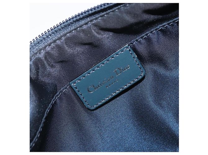 Christian Dior Trotter Canvas Shoulder Bag Navy Silver - vista 19