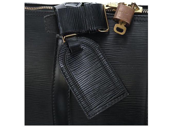 LOUIS VUITTON Epi Keepall 45 Boston Bag Black M42972 LV - vista 17