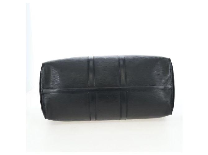 LOUIS VUITTON Epi Keepall 45 Boston Bag Black M42972 LV - vista 5
