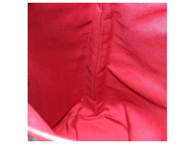 GUCCI Bolsa de ombro em couro vermelho prata 598086 - vista 19