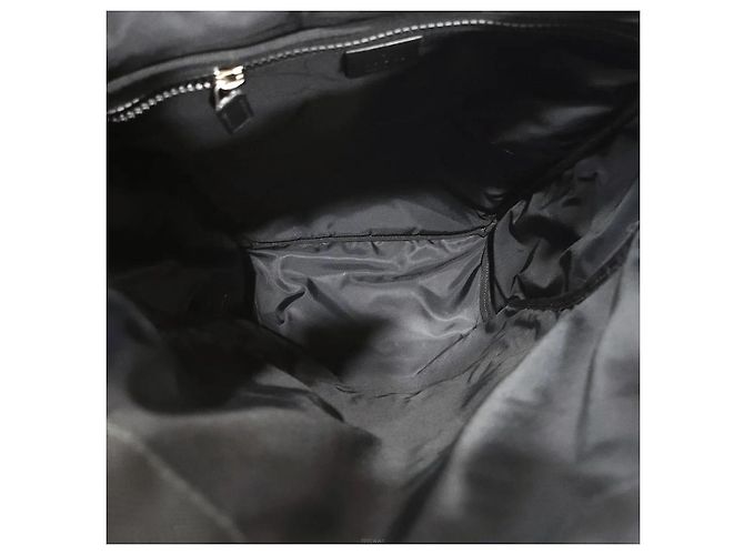 Gucci Techno Canvas Tiger Head Backpack Black - view 9