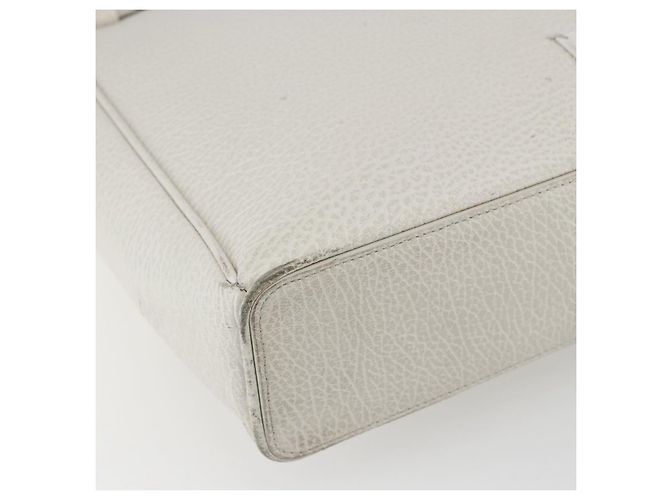 Maison Martin Margiela Maison Margiela 5AC Hand Bag Leather 2way White Silver - vista 16