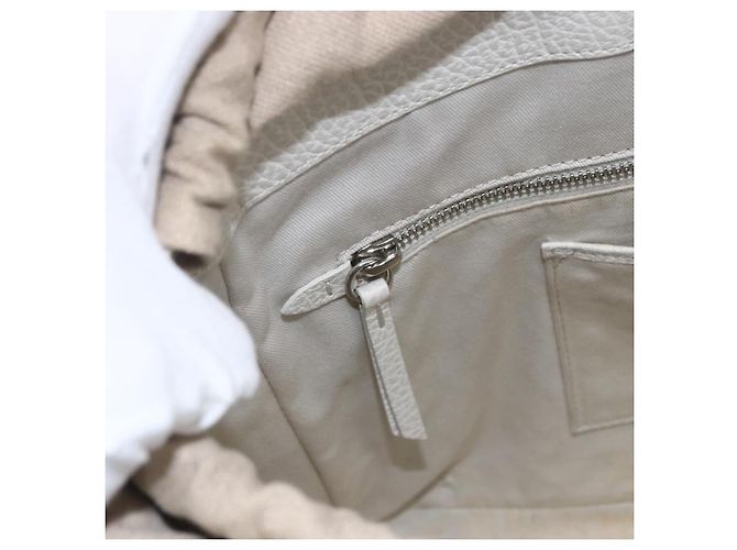 Maison Martin Margiela Maison Margiela 5AC Hand Bag Leather 2way White Silver - vista 19
