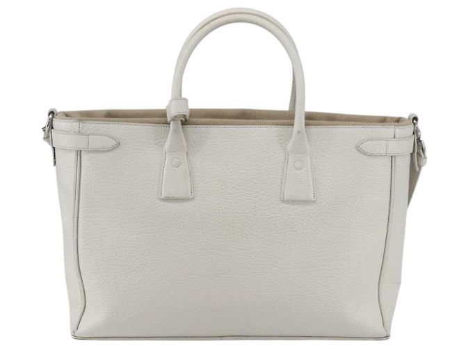 Maison Martin Margiela Maison Margiela 5AC Hand Bag Leather 2way White Silver - vista 2