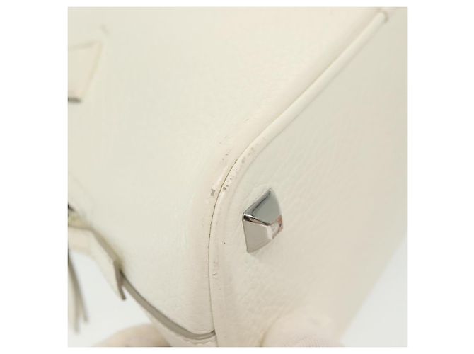 Maison Martin Margiela Maison Margiela 5AC Mini Hand Bag Leather 2way White Silver - vista 17
