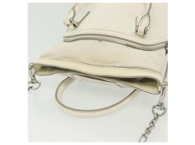 Maison Martin Margiela Maison Margiela 5AC Mini Hand Bag Leather 2way White Silver - vista 6