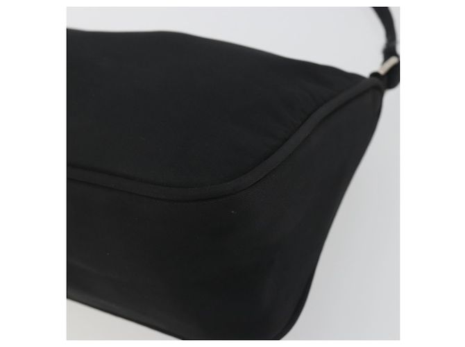 PRADA Accessory Pouch Nylon Black Silver - view 14