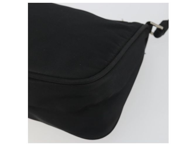 PRADA Accessory Pouch Nylon Black Silver - view 15