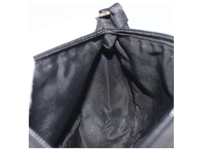 PRADA Accessory Pouch Nylon Black Silver - view 20
