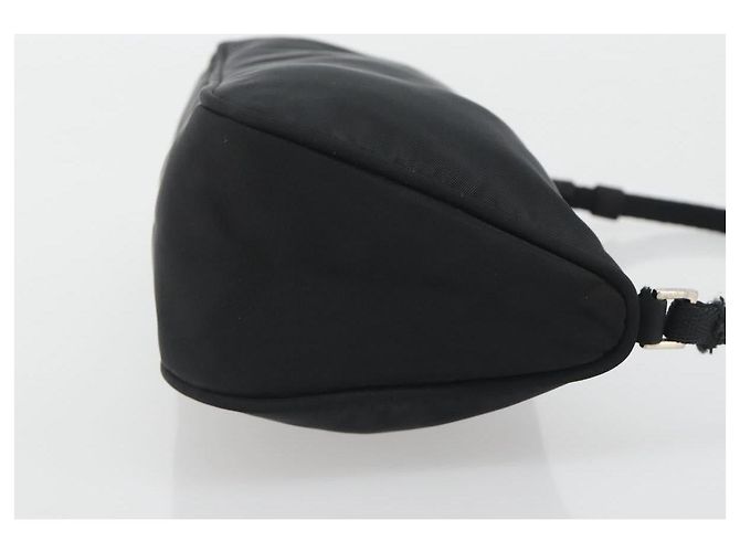 PRADA Accessory Pouch Nylon Black Silver - view 3