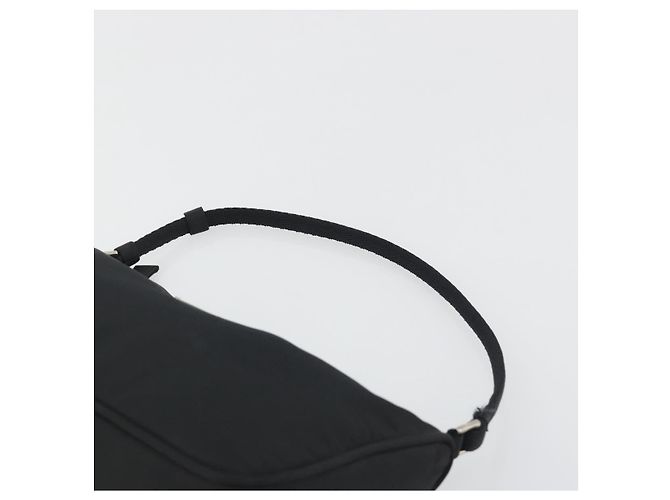 PRADA Accessory Pouch Nylon Black Silver - view 8