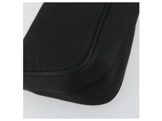 PRADA Accessory Pouch Nylon Black Silver - view 9