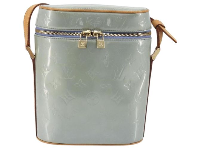 LOUIS VUITTON Monogram Vernis Sullivan Vertical Bag Lavande M91258 - vista 13