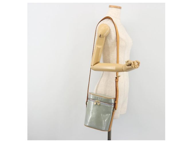 LOUIS VUITTON Monogram Vernis Sullivan Vertical Bag Lavande M91258 - vista 22