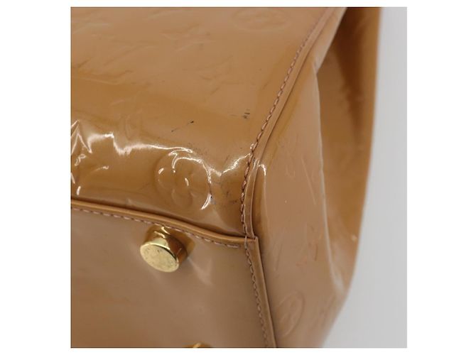 LOUIS VUITTON Monogram Vernis Blair MM Bag 2way Rose Velours M91588 - vista 18