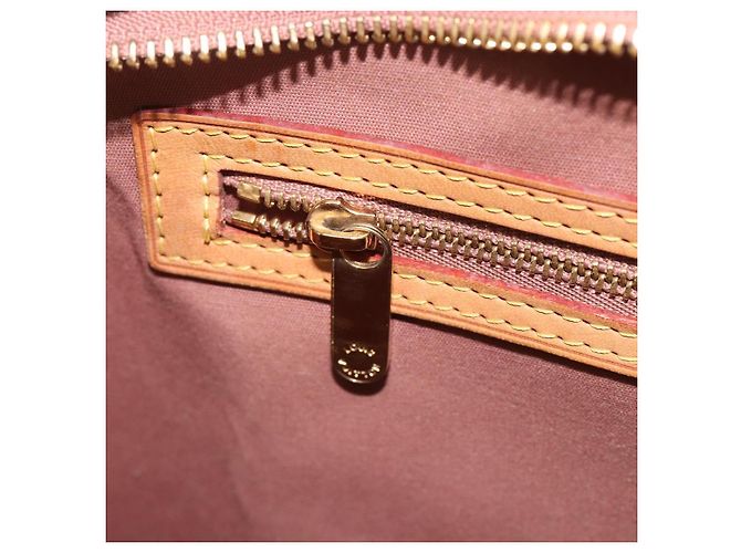 LOUIS VUITTON Monogram Vernis Blair MM Bag 2way Rose Velours M91588 - vista 25