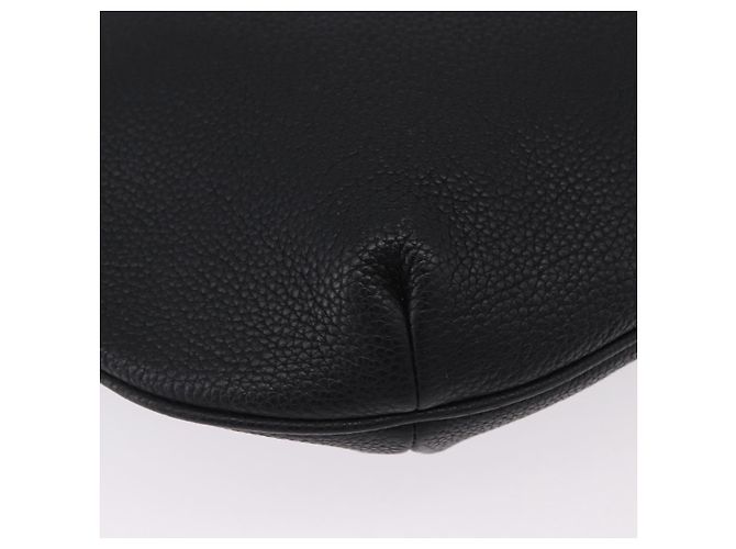 GUCCI Shoulder Bag Leather Black Gold Tone 523588 - vista 12