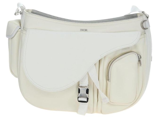 Christian Dior Saddle Messenger Bag Nylon Sacai Collaboration - vista 2