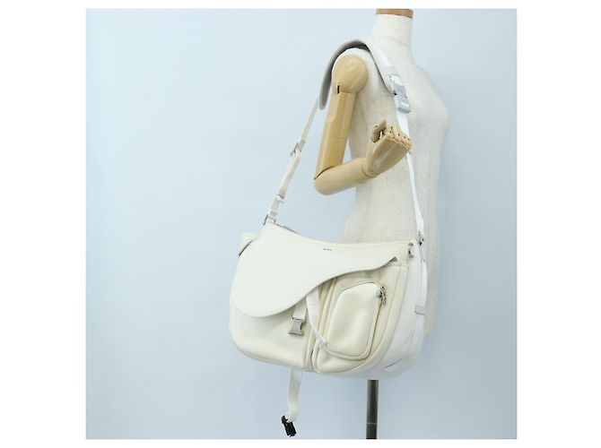 Christian Dior Saddle Messenger Bag Nylon Sacai Collaboration - vista 30