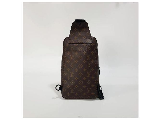 Louis Vuitton Monogram Avenue Slingback mit integriertem Chip Braun - Ansicht 4
