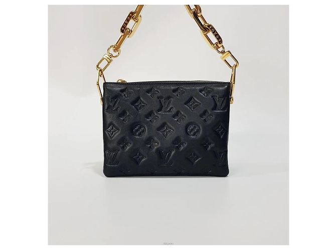 Louis Vuitton Borsa a tracolla BB Chain con chip Nero - vista 2
