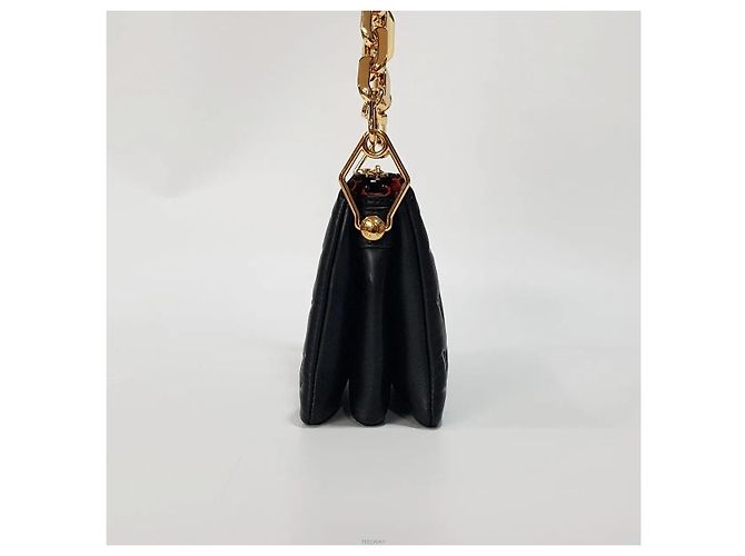 Louis Vuitton Borsa a tracolla BB Chain con chip Nero - vista 4