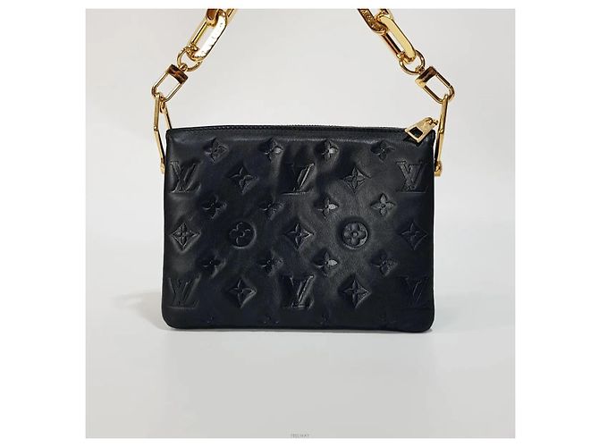 Louis Vuitton Borsa a tracolla BB Chain con chip Nero - vista 5