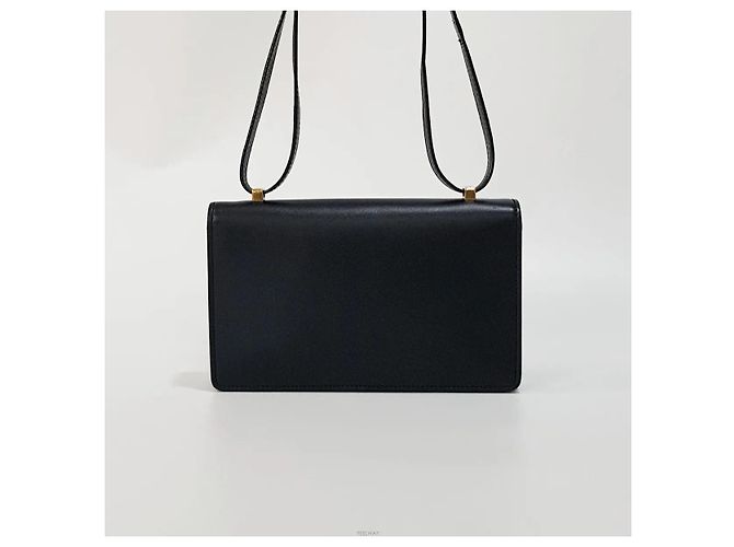 Saint Laurent Borsa a tracolla con patta Monogram Nero - vista 4