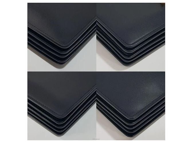 Saint Laurent Borsa a tracolla con patta Monogram Nero - vista 9
