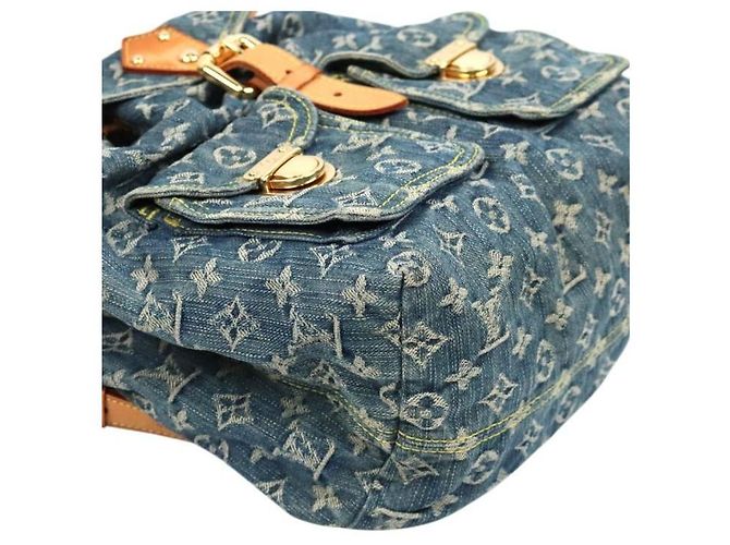 Louis Vuitton Sacardo Rucksack Denim Monogram Mehrfarben - Ansicht 5