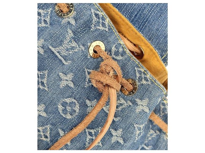 Louis Vuitton Sacardo Rucksack Denim Monogram Mehrfarben - Ansicht 6