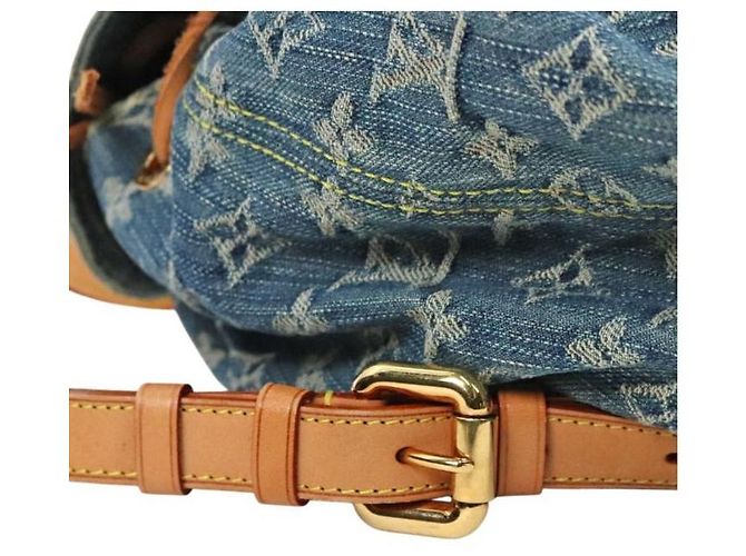 Louis Vuitton Sacardo Rucksack Denim Monogram Mehrfarben - Ansicht 8