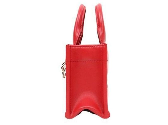 Dior Mini Borsa Book Tote Rossa Rosso - vista 2