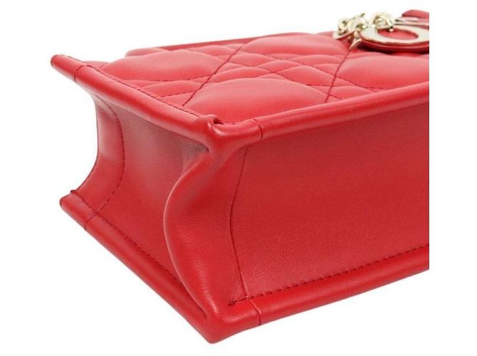 Dior Mini Borsa Book Tote Rossa Rosso - vista 5