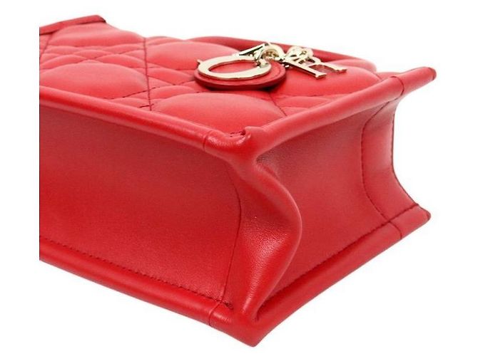 Dior Mini Borsa Book Tote Rossa Rosso - vista 6