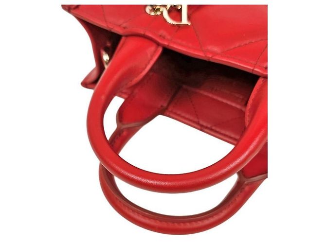 Dior Mini Borsa Book Tote Rossa Rosso - vista 8