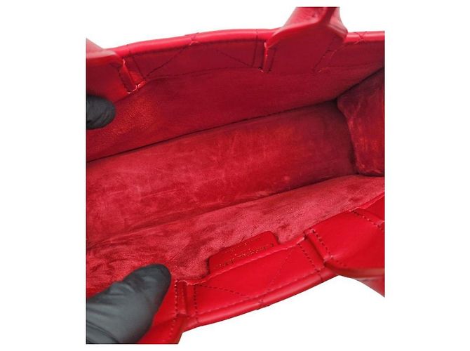 Dior Mini Borsa Book Tote Rossa Rosso - vista 9