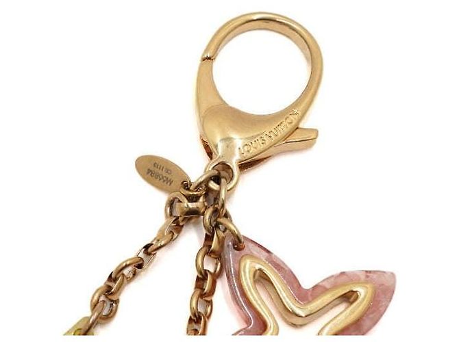 Louis Vuitton Bijou Sac Insolence Gold Keyring and Bag Charm D'oro - vista 5