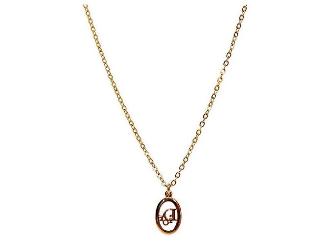 Dior Collana Oblique Rotonda in Oro D'oro - vista 2