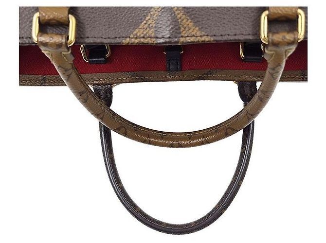 Louis Vuitton OnTheGo MM Borsa a mano Monogram Multicolore - vista 5