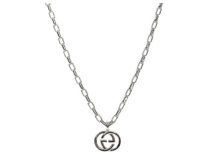Gucci Collar entrelazado de plata - vista 2