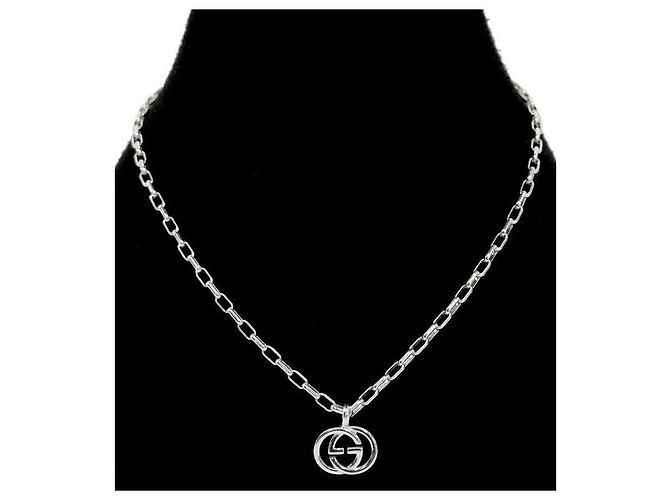 Gucci Collar entrelazado de plata - vista 6