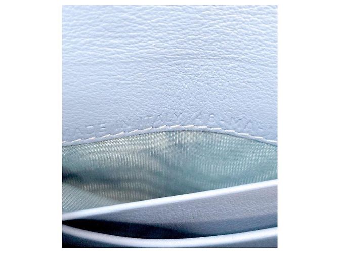 Dior Tarjetero Saddle Blue Oblique Azul - vista 12
