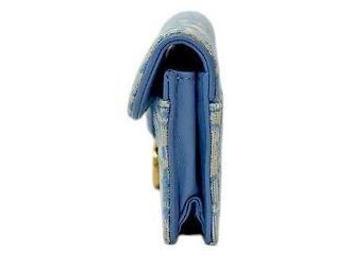 Dior Tarjetero Saddle Blue Oblique Azul - vista 2