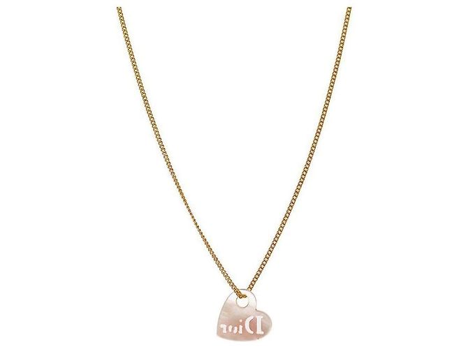 Dior Collana cuore in madreperla e oro D'oro - vista 2