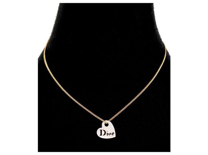 Dior Collana cuore in madreperla e oro D'oro - vista 5