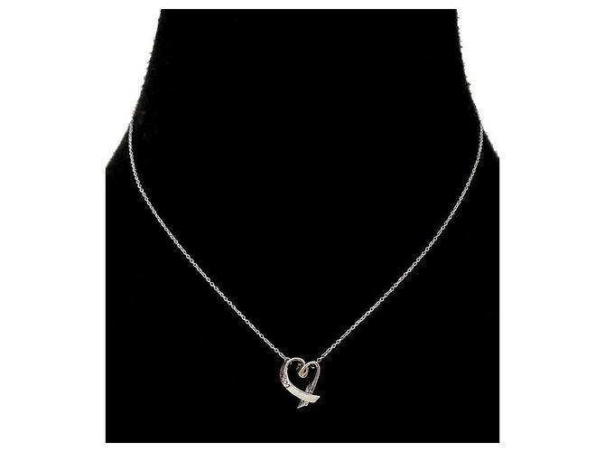 Tiffany & Co Collana Loving Heart in argento - vista 5